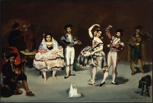 Balé Espanhol de Édouard Manet